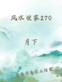 风水世家270