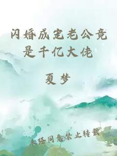 闪婚成宠老公竟是千亿大佬