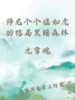 师兄个个猛如虎的结局黑暗森林