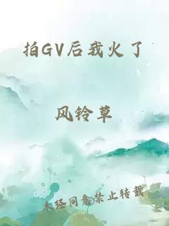 拍GV后我火了