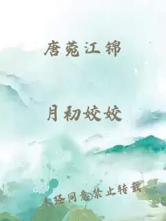 唐菀江锦